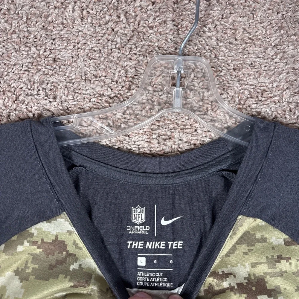 Nike NFL Indianapolis Colts Salute to Service‎ Camo Shirt Mens L 875353-060